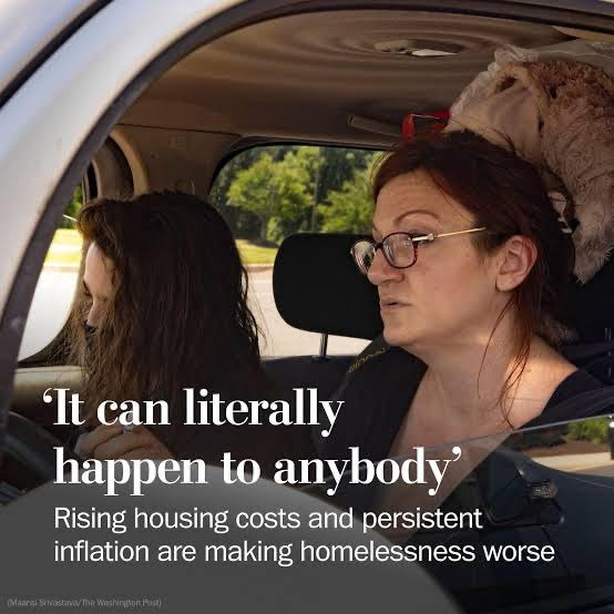 inflation making homelessness worse